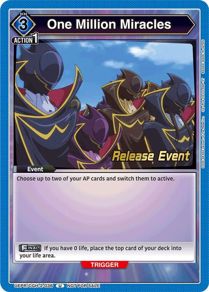 One Million Miracles (Release Event)