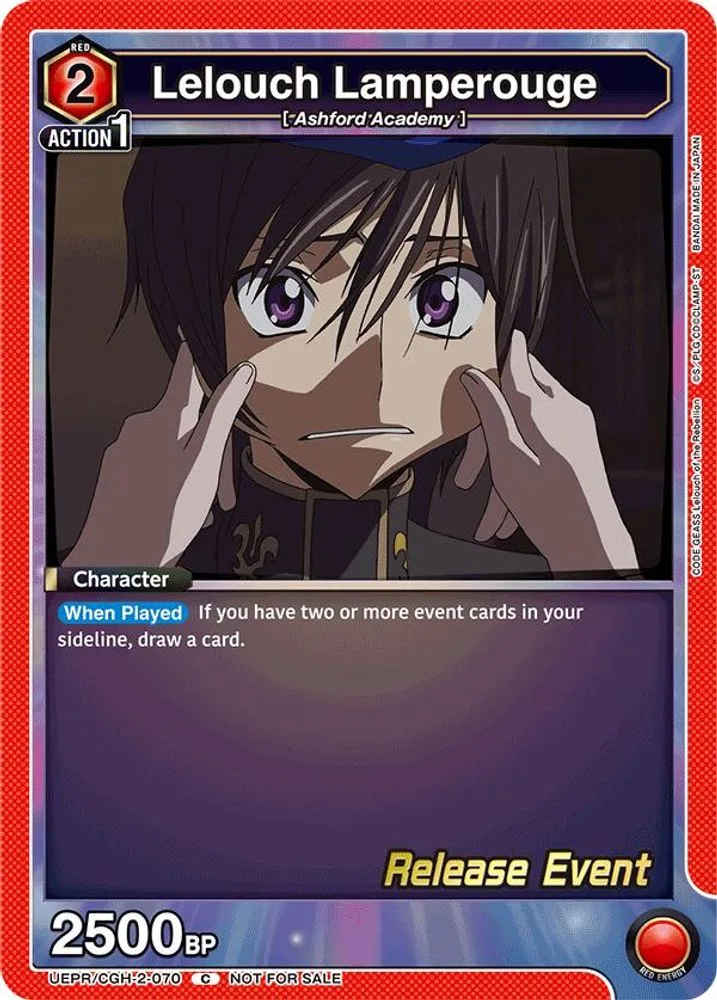 Lelouch Lamperouge (Release Event)