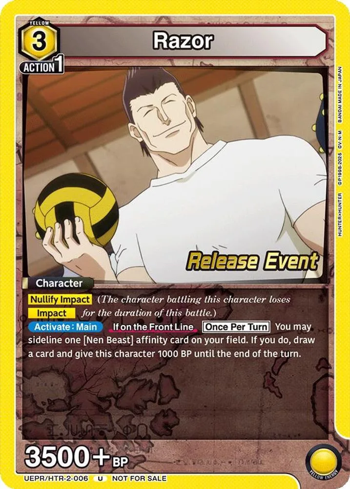Razor (Release Event)