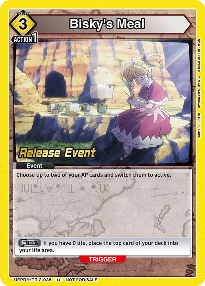 Bisky's Meal (Release Event)