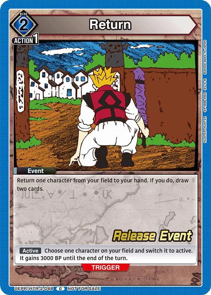 Return (Release Event)