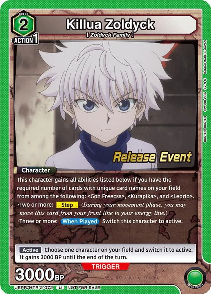 Killua Zoldyck (Release Event)