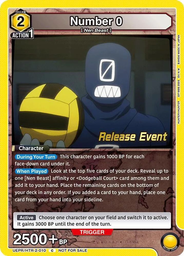 Number 0 (Release Event)