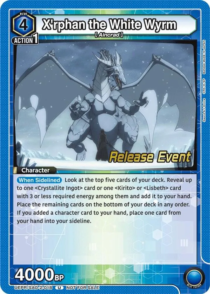 X'rphan the White Wyrm (Release Event)