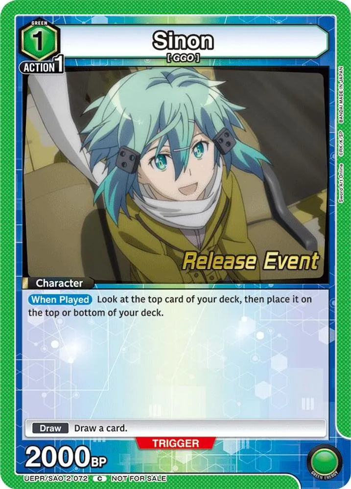 Sinon (Release Event)
