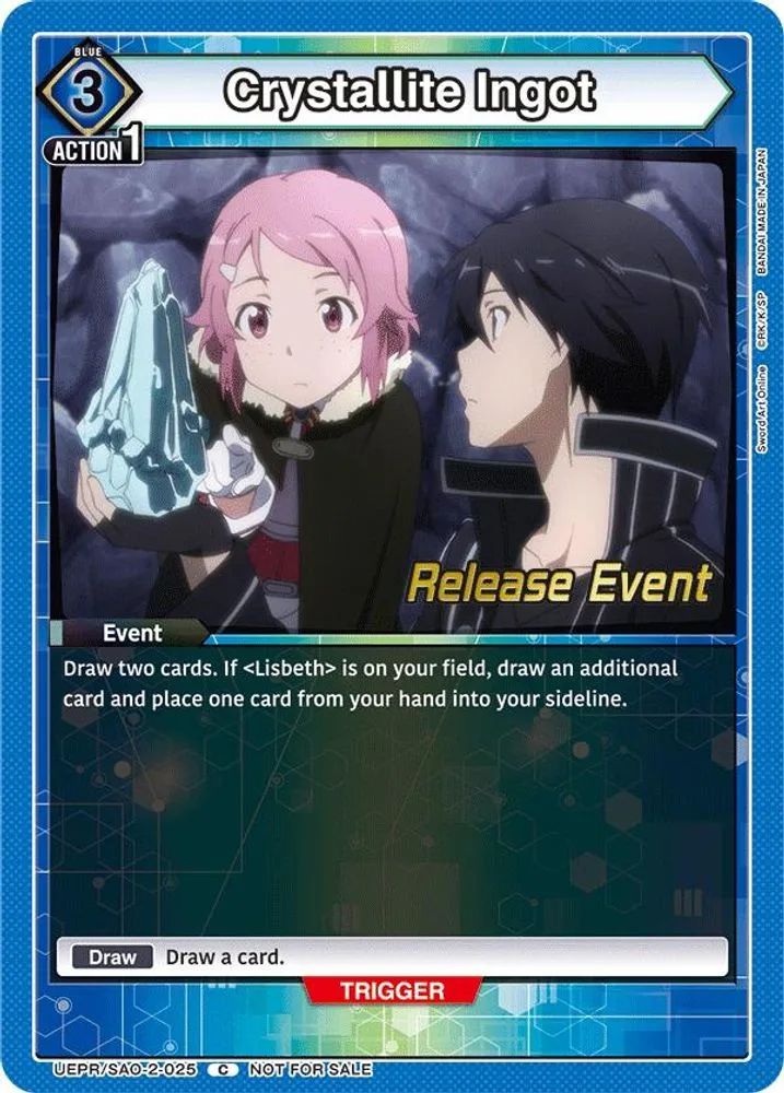 Crystallite Ingot (Release Event)