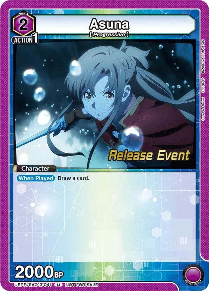 Asuna (Release Event)