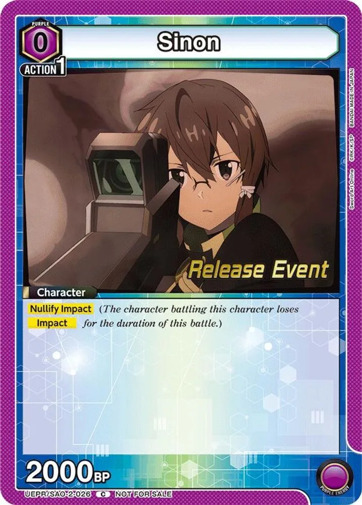 Sinon (Release Event)
