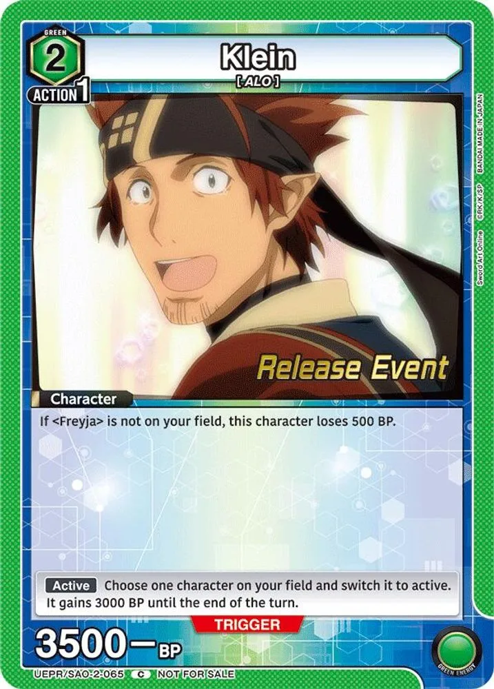 Klein (Release Event)