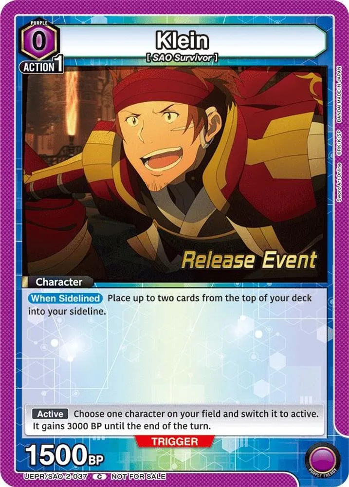 Klein (Release Event)