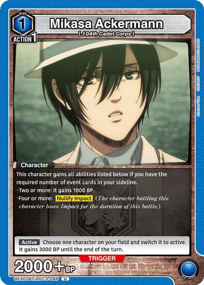 Mikasa Ackermann