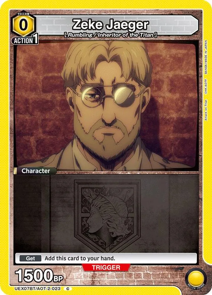 Zeke Jaeger (Box Topper Foil)