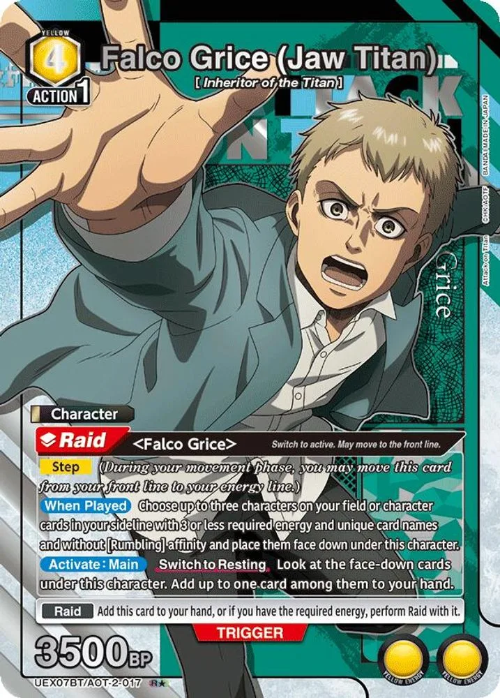 Falco Grice (Jaw Titan · R*)