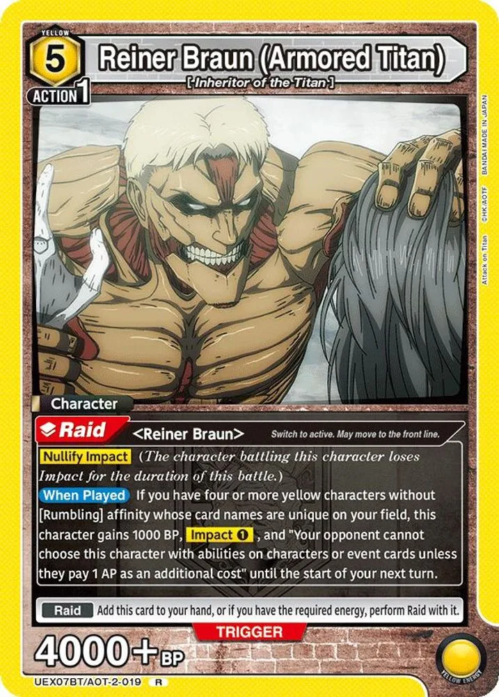 Reiner Braun (Armored Titan)