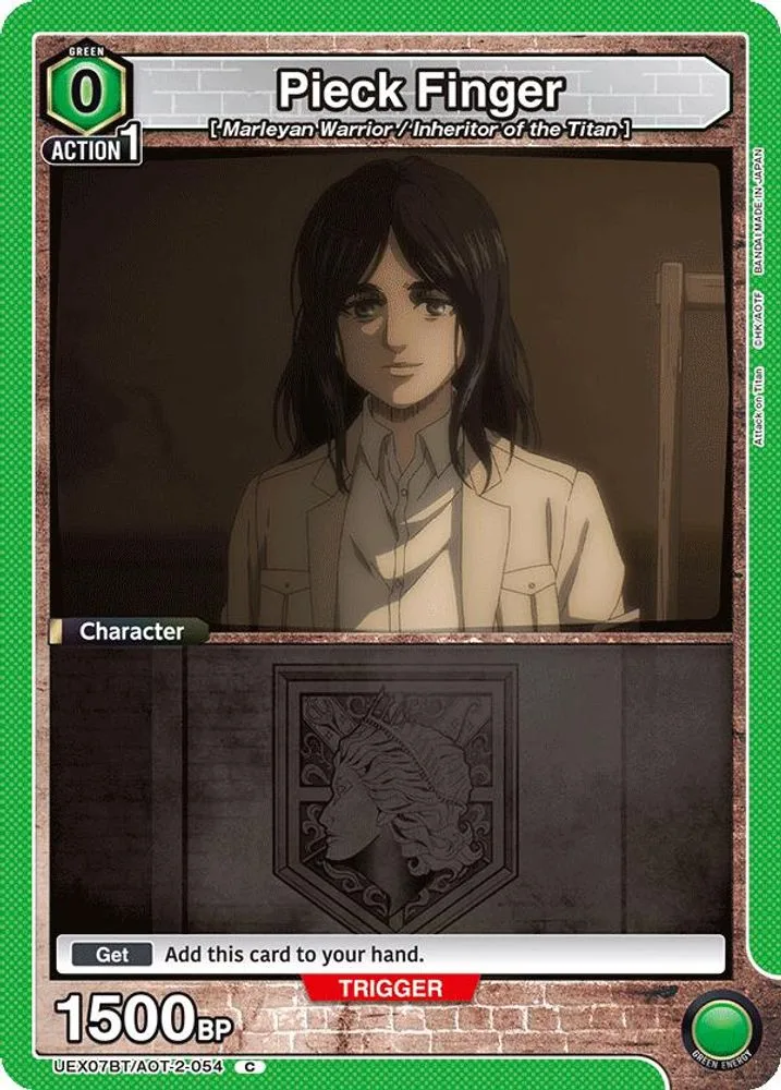 Pieck Finger (Box Topper Foil)
