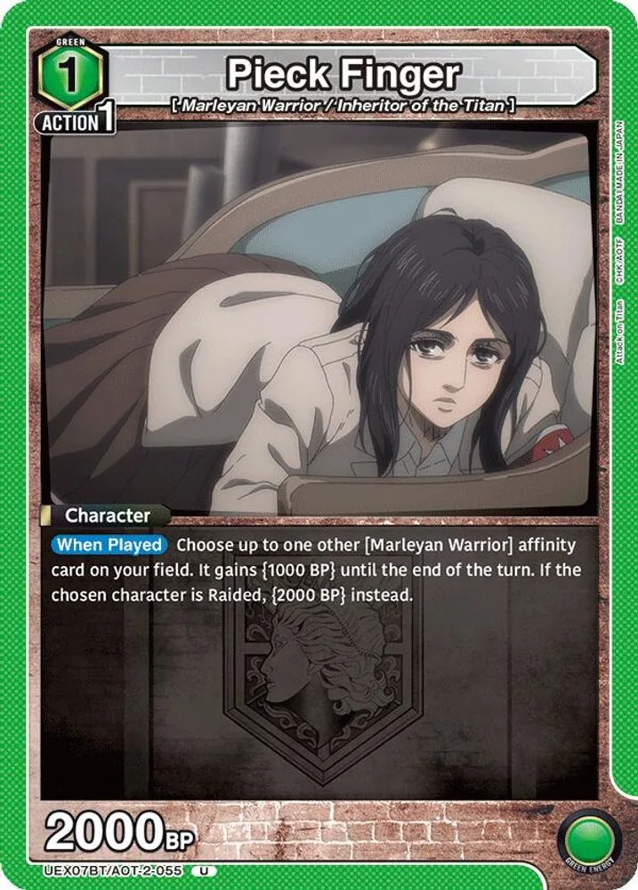 Pieck Finger